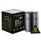 Gordon Smell Proof Airtight Aircraft Aluminum Storage Cigarette Jar, Black Stash Jars, 34 mm Size Smell Proof Container